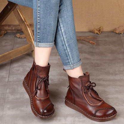 ✨🔥【35-40】43%off-👢2024 Ženske retro cipele od meke kože za ranu jesen