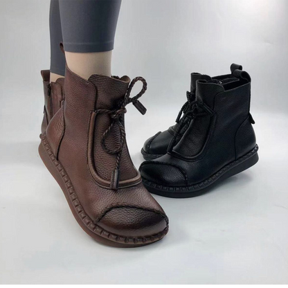 ✨🔥【35-40】43%off-👢2024 Ženske retro cipele od meke kože za ranu jesen  3775785